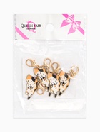 Шарм для браслета на карабине «Котёнок», цветной в золоте (комплект 5 шт) - фото 63585915