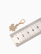 Шарм для браслета на карабине «Клевер», золоте - Фото 3