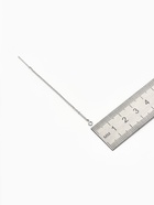 Основы для пусет 60×0.8 мм, протяжки с цепочкой, цвет серебро (пара) - Фото 3