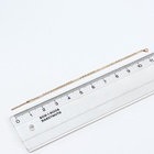 Основы для пусет 100×0.8 мм, протяжки с цепочкой, цвет золото (пара) - Фото 2