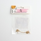 Основы для пусет 100×0.8 мм, протяжки с цепочкой, цвет золото (пара) - Фото 4