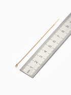 Основы для пусет 80×0.8 мм, протяжки с цепочкой, цвет золото (пара) - Фото 2