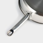 Кастрюля - сотейник Доляна «Грейт», 1.5 л, d=18 см, капсульное дно, индукция, нержавеющая сталь - Фото 5