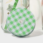 Кружки Доляна «Летняя прохлада»,450 мл, набор 2 шт.: 2 кружки с крышками и трубочками, стекло, прозрачные - Фото 3