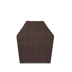 Пуф с крышкой и утяжкой, 800 × 400 × 420 мм, велюр dream, цвет chocolate - Фото 3