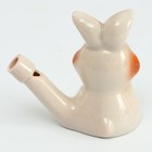 Свистулька керамическая «Зайчик» 3.5×7×6.5 см - Фото 4