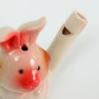Свистулька керамическая «Зайчик» 3.5×7×6.5 см - Фото 5