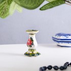 Подсвечник гжель «Церковный», цветной, керамика, - Фото 3