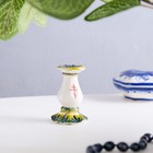 Подсвечник гжель «Церковный», цветной, керамика, - Фото 4