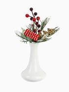 Еловая ветка декоративная «Зимнее волшебство. Грёзы», 19 см - фото 60821551