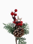 Еловая ветка декоративная «Зимнее волшебство. Грёзы», 18 см 9698953