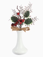 Еловая ветка декоративная «Зимнее волшебство. Грёзы», 22 см - Фото 7