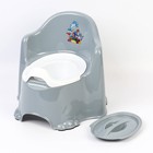 Детский горшок, серый - Фото 3