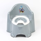 Детский горшок, серый - Фото 5