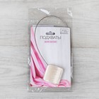 Подхват для штор «Квадрат перламутровый», 4 × 4 см, цвет белый - Фото 3