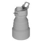 Бутылка для воды складная, 500 мл, силиконовая - фото 7683373