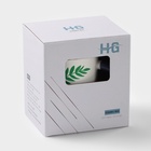 Кружка с ложкой «Гербарий», 350 мл, керамика, белая - Фото 9