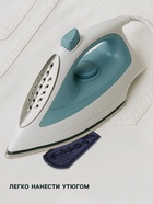 Термоаппликация Sports, 3.6×9.2 см, тёмно-синяя - Фото 2