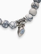 Браслеты парные «Неразлучники» на магните, сердце, чёрно-белые в серебре, d=6 см - Фото 4