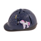 Шлем для верховой езды, детский, регулируемый размер, фиолетовый - Фото 3