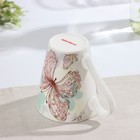 Кружка Доляна «Бабочка», 280 мл, фарфор, белая - Фото 3