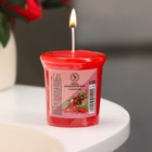 Свеча ароматическая "Sweet Strawberry", сладкая земляника, 5х4,5 см - фото 296799817