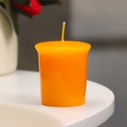 Свеча ароматическая "Orange", апельсин, 5х4,5 см - Фото 2