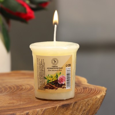 Свеча ароматическая Home Sweet home, дом милый дом, 5×4.5 см