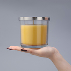 Свеча ГИГАНТ ароматическая в стакане "Ванильный кекс", соевый воск, 10х10 см - Фото 7
