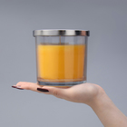 Свеча ароматическая в стакане "Fruit fusion", фруктовое слияние, 10х10 см - фото 7676436