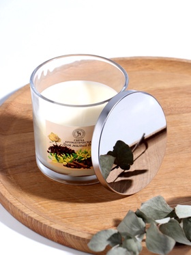 Ароматическая свеча в стакане «Дом милый дом. ГИГАНТ», 10×10 см