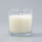 Свеча ароматическая в стакане "Сlean cotton", чистый хлопок, 10х10 см - фото 7676465