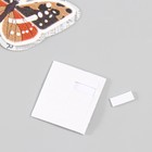 Бабочки картон двойные крылья "Газетные" набор 12 шт h=4-10 см - Фото 5