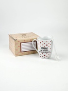 Кружка с ложкой керамическая «Мамы, как пуговки», 310 мл - Фото 9