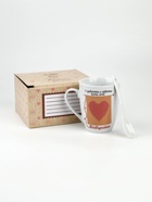 Кружка керамическая с ложкой «Бабушка», 310 мл - Фото 9