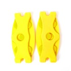Ледоступы на носок, 5 шипов, универсальные, желтые - Фото 7