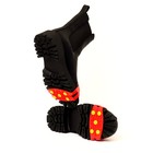 Ледоступы на носок, 5 шипов, универсальные, красные - Фото 1