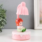 Фигурка светящаяся «Малыш или Малышка под лампой», полистоун, 8×8×16 см, МИКС - Фото 3