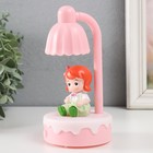 Фигурка светящаяся «Малыш или Малышка под лампой», полистоун, 8×8×16 см, МИКС - Фото 5