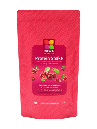 Протеиновый коктейль с вишневым вкусом, 300 г