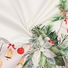 Скатерть новогодняя «Этель. Рождественский венок», 150×220 см, с ВГМО, 100% хлопок, саржа 190 г/м² - Фото 5