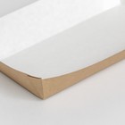 Упаковка для хот-догов, картофеля фри, крафт 23 х 13 х 4 см (комплект 20 шт) - фото 22992126