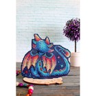 Набор для вышивания «Сумеречный дракон» 12 × 14 см - фото 24481140