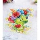 Наборы для вышивания «Романтичный дракон» 15 × 15 см - фото 7530428