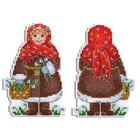 Набор для вышивания «Советские ребята. Таня» 11 × 7 см - фото 11171317