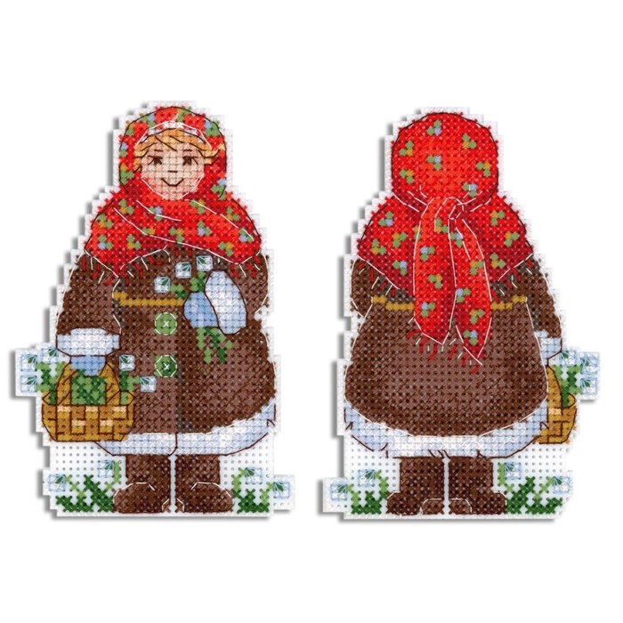 Набор для вышивания «Советские ребята. Таня» 11 × 7 см - Фото 1