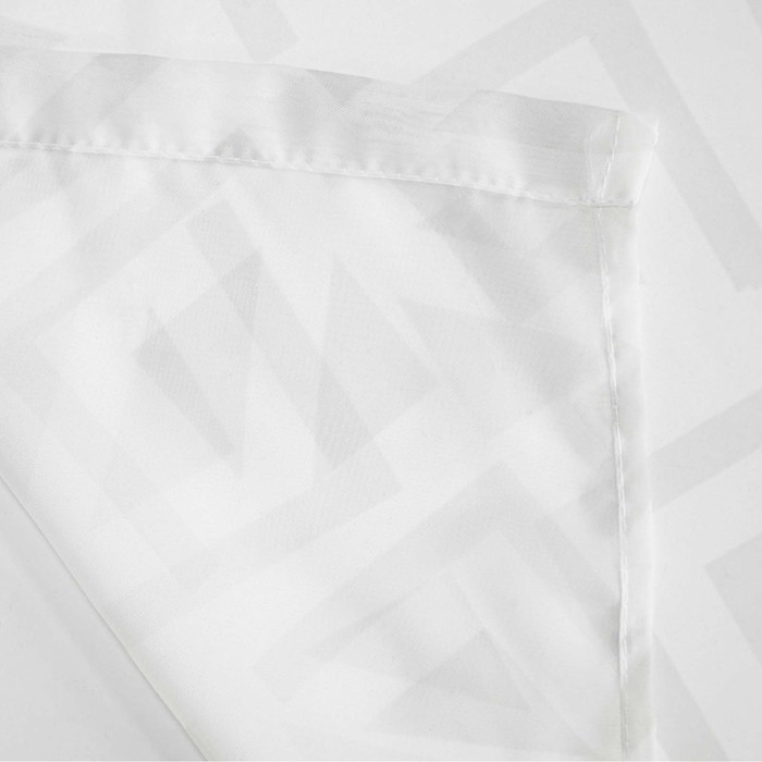 Тюль для кухни Witerra Треугольник 140х180 см, серый, вуаль,  п/э 100%