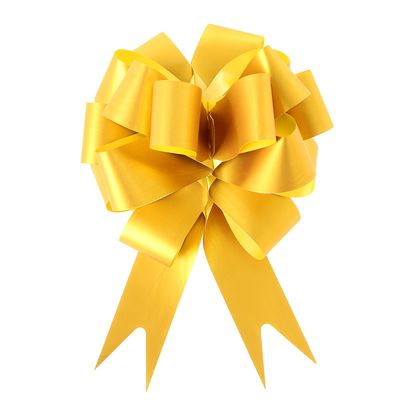 Бант-шар №3 "Классика", цвет золото