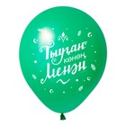 Воздушные шары латексные 12" «С днём рождения на башкирском языке», 50 шт., МИКС 10063837 - фото 14239642