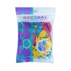 Шар латексный 12" «Милые котики», ассорти, пастель, набор 50 шт., МИКС - фото 22953378